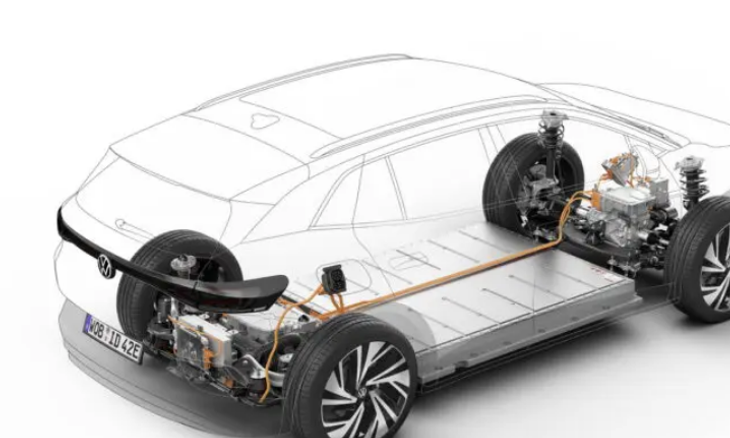 Volkswagen ID.4 is the most affordable all-wheel-drive electric vehicle on sale in the U.S.Herndon, VA — The new Volkswagen ID.4 AWD electric SUV revealed today will offer Americans yet another reason to embrace sustainable driving. With two electric motors, max 295 horsepower and an estimated 0-60 mph time of 5.7 seconds for the AWD Pro model, the ID.4 AWD offers performance and all-weather traction at a starting MSRP that no other all-wheel-drive electric vehicle for sale in the U.S. can beat.  “We’re committed to making EVs the default choice for Americans,” said Scott Keogh, President and Chief Executive Officer of Volkswagen of America. “The all-wheel-drive ID.4 merges the utility and zero-emissions driving delivered by the rear-wheel-drive vehicle with the performance from our sporty vehicles.”  The ID.4 AWD combines the permanent magnet synchronous electric motor on the rear axle of the standard ID.4 with a new asynchronous electric motor on the front axle; unlike a traditional all-wheel-drive system, there are no mechanical links between the axles. The rear unit generates a maximum output of 201 horsepower and 228 pound-feet of torque, while the front unit has a maximum output of 107 horsepower and 119 pound-feet of torque. Together, the system has a maximum output of 295 horsepower. Each motor connects to the wheels through a differential and a single-speed gearbox.  The variable all-wheel-drive system offers several benefits over traditional mechanical set-ups. The rear motor handles standard driving situations, leaving the front motor to engage only as needed, such as when the ID.4 senses wheelspin at any corner. The motors can react faster than any combustion engine—within a few hundredths of a second—so that the driver never notices the changes.  Both motors are linked to the rest of the vehicle through the Vehicle Dynamics Manager, which balances performance and battery efficiency. As in the rear-wheel-drive ID.4, the Vehicle Dynamics Manager works closely together with the Electronic Stability Control (ESC), and controls when the front-axle motor should engage. It also handles the XDS+ brake-based differential to optimize handling when cornering at speed: it gently brakes the wheels on the inside of the bend, thus turning the car slightly into the radius as require